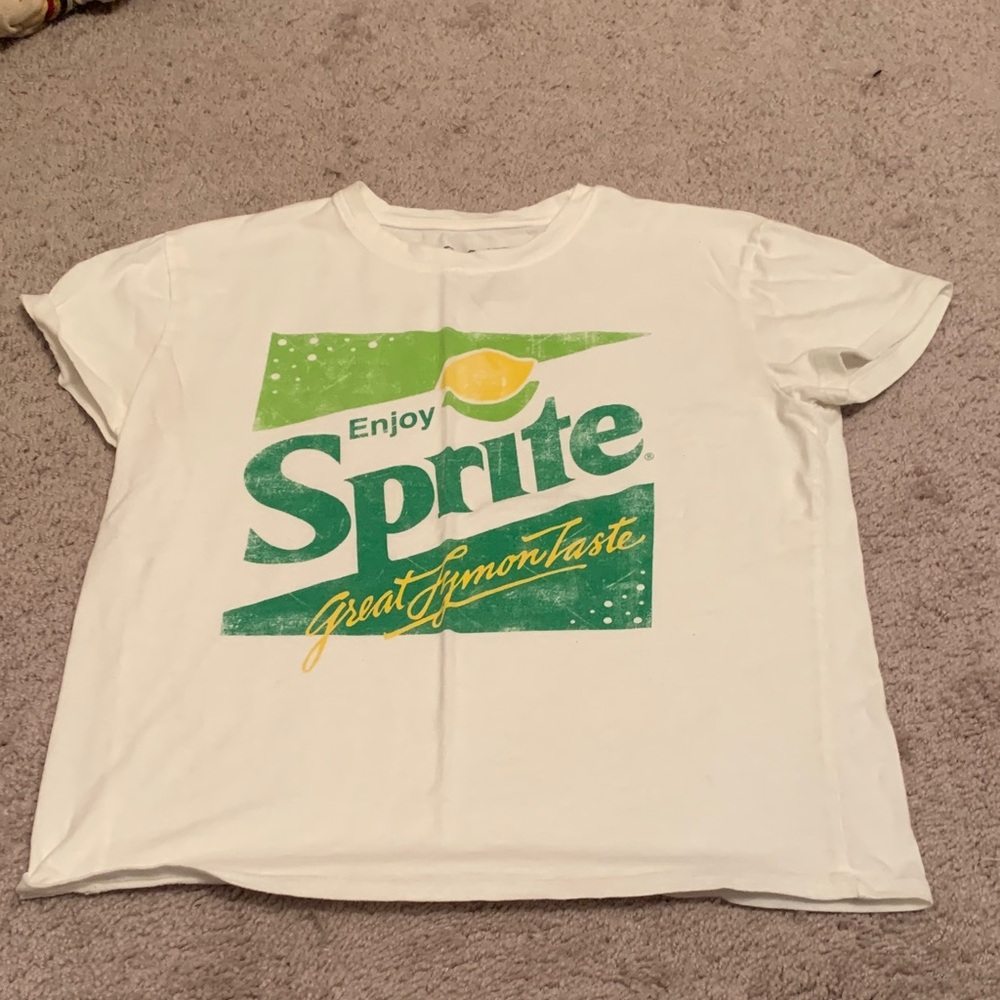 Sprite White Graphic T-Shirt